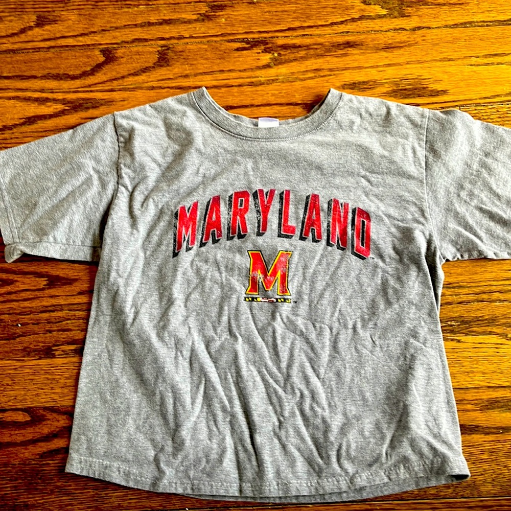 College Maryland short sleeve T-shirt